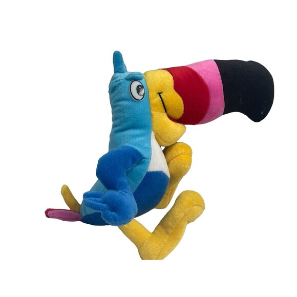 Toy Network Toucan Sam Kelloggs Team Tony Plush 12” Stuffed Animal Toy 2001 - Picture 16 of 16